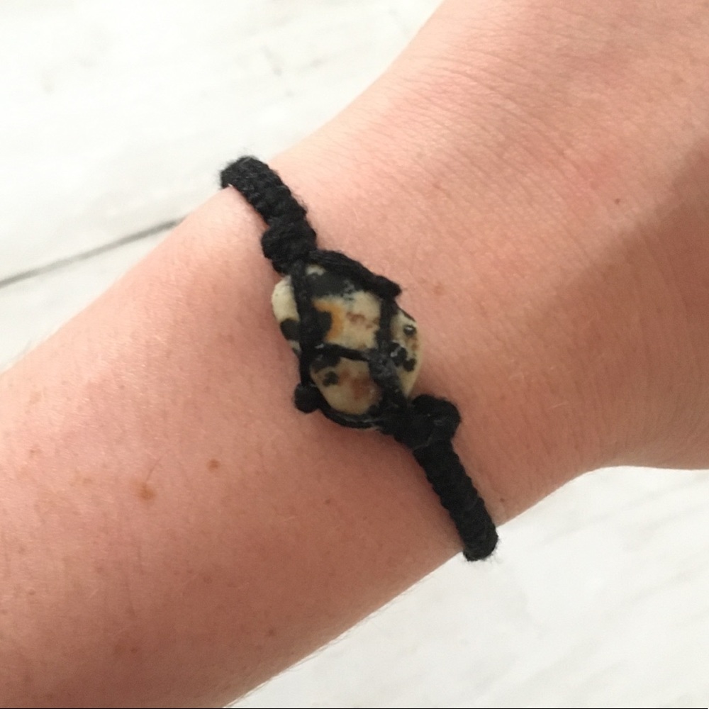 $5 Bundled 🌴 Leopard Jasper Bracelet - Picture 2 of 2